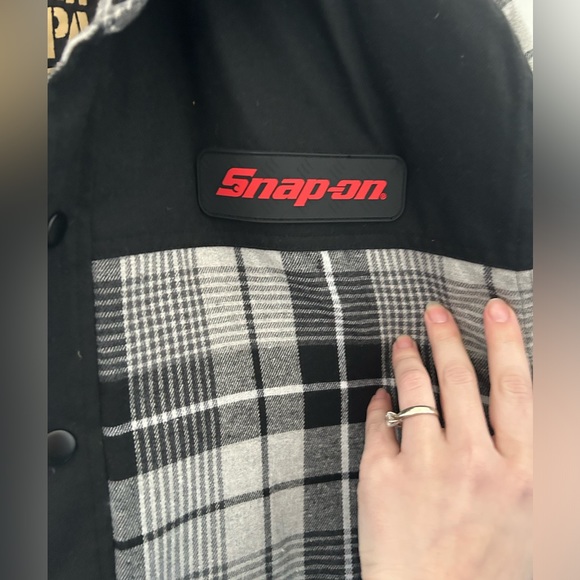 Snap-On Sawbuck Hackert Quilted Flannel Jacket - Picture 7 of 7